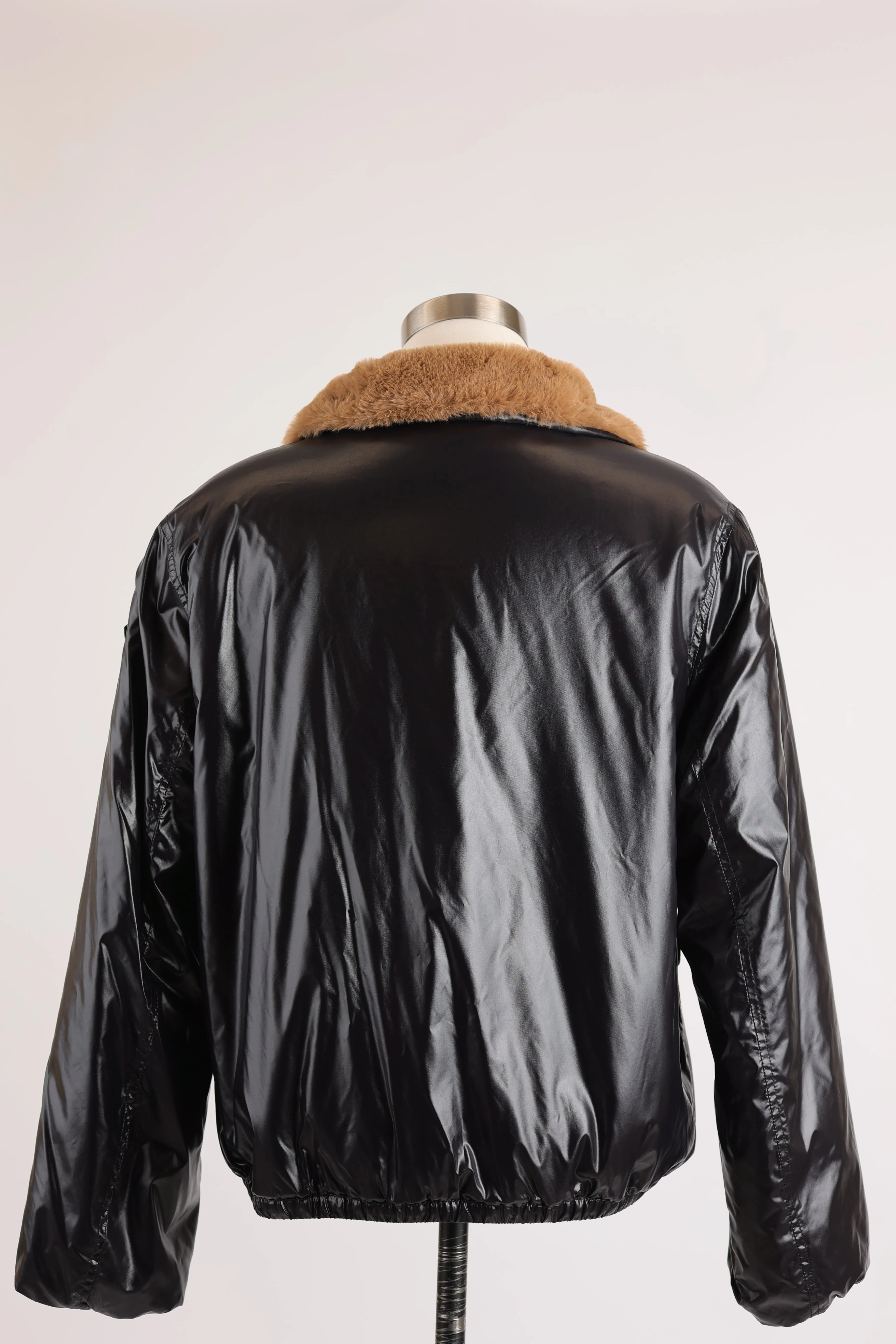 Adoxe Reversible Faux Fur Jacket