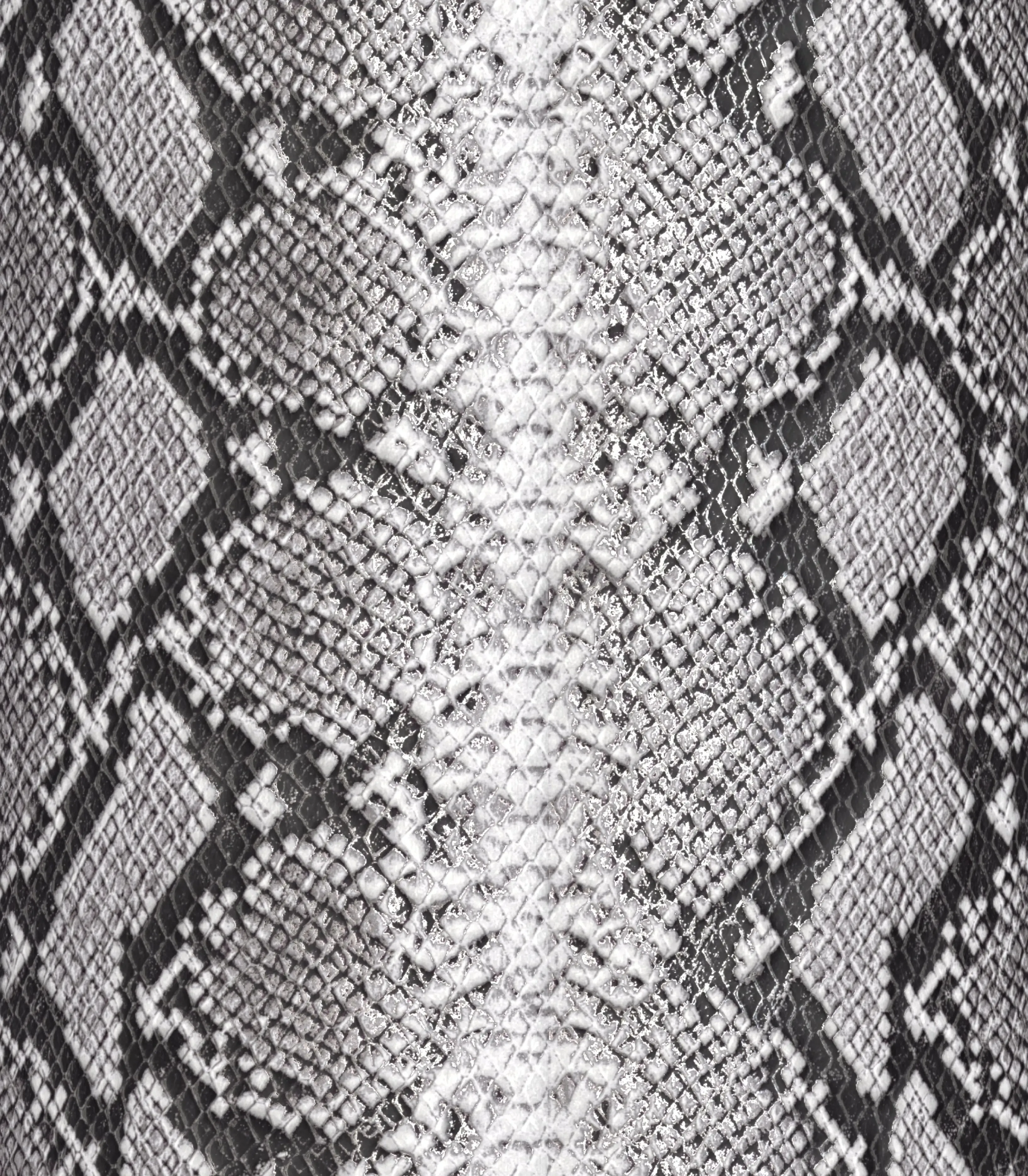 Africa Python Metallic Snake Cowhide