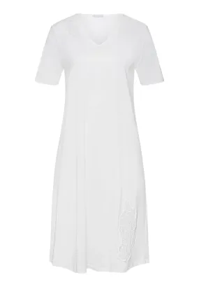 Anne Embroidered Cotton Nightgown | Off White 74891-102