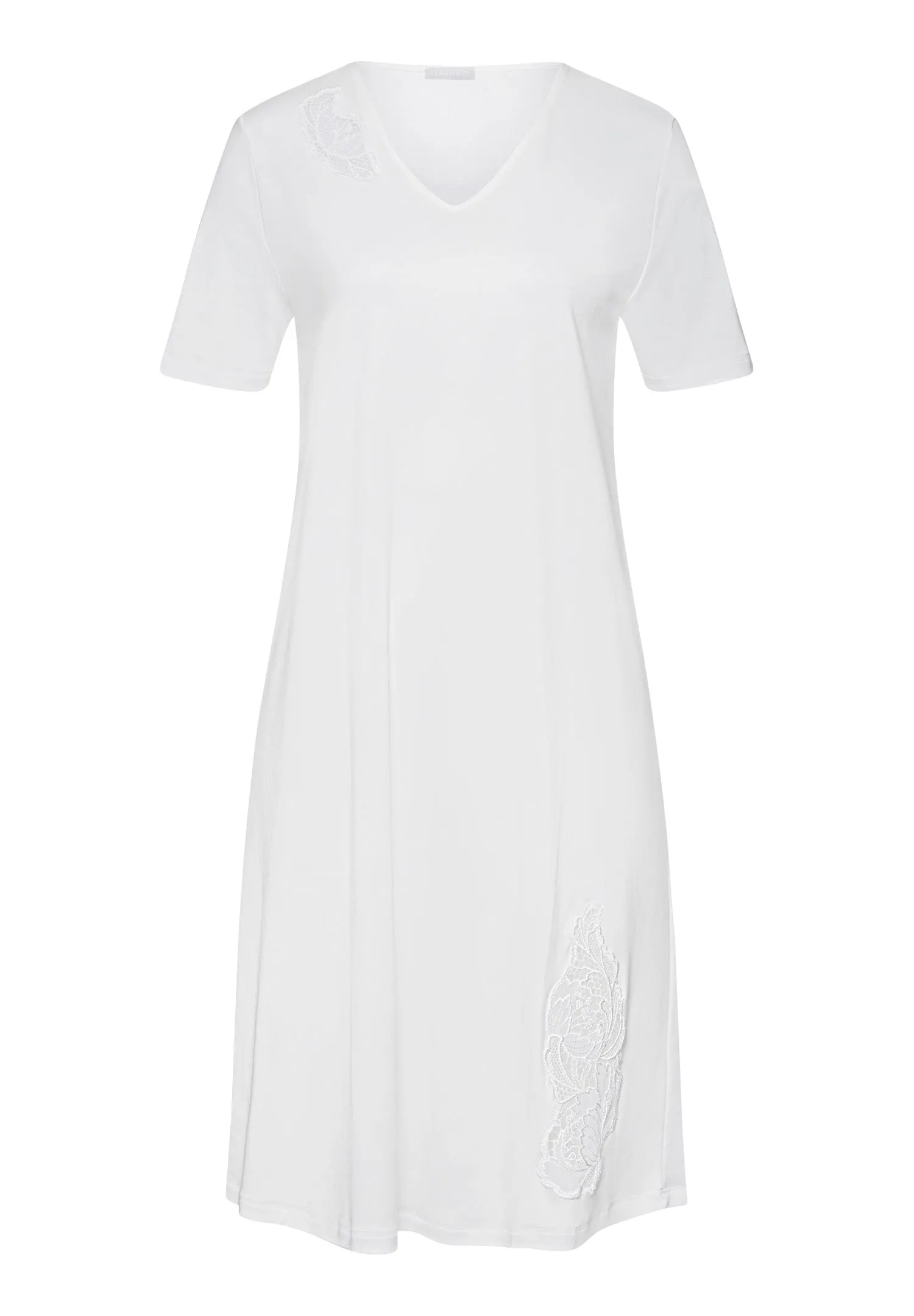 Anne Embroidered Cotton Nightgown | Off White 74891-102