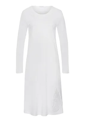 Anne Embroidered Cotton Nightgown | Off White 74892-102