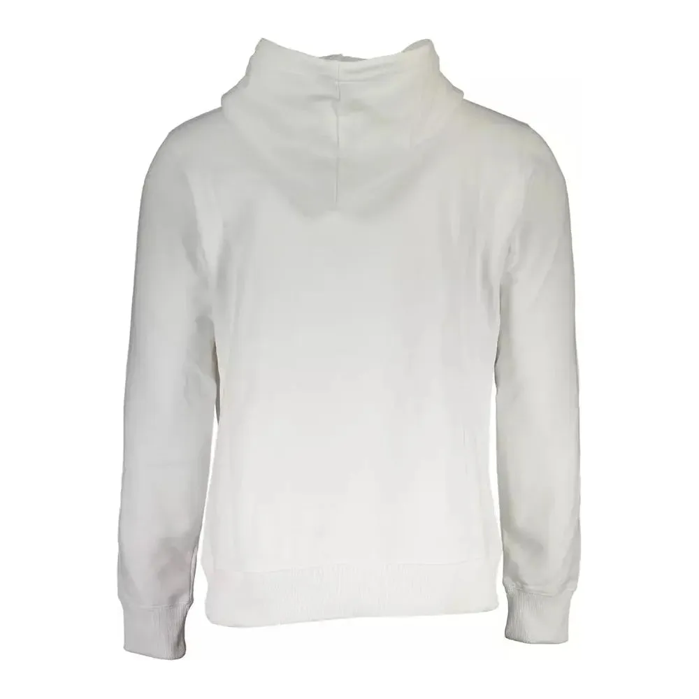 Calvin Klein White Cotton Men Sweater