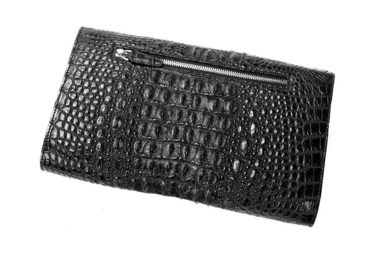 Crocodile Leather Clutch Shoulder Bag For Men