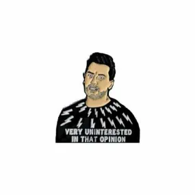 David Rose Schitt's Creek Enamel Pin