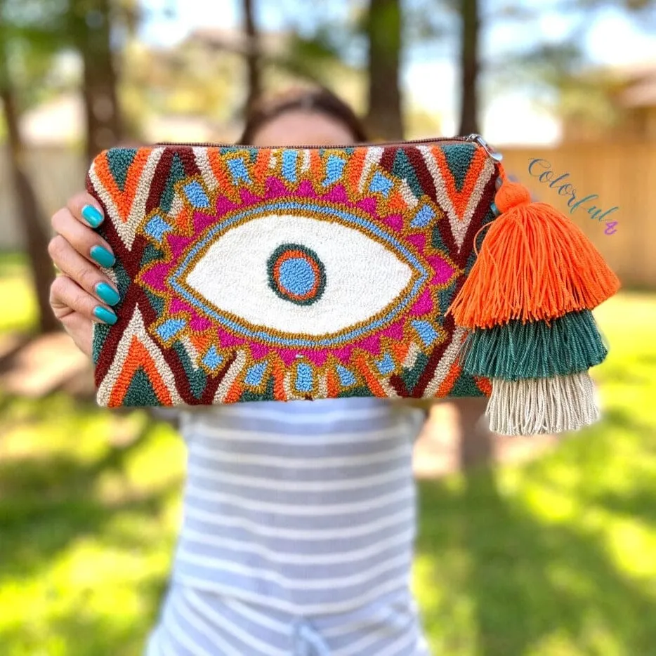 Evil Eye Clutch Bags