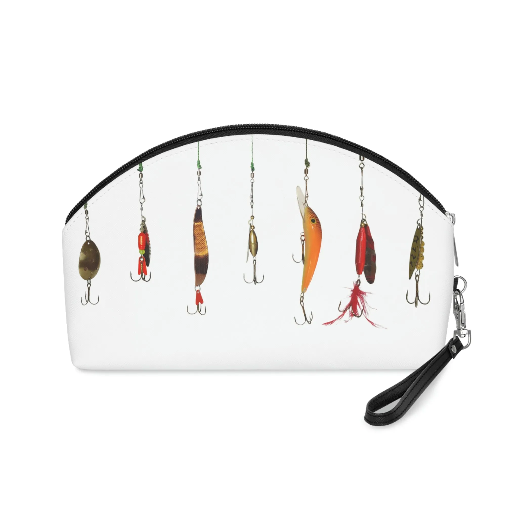 Fishing Theme Boat / Beach Bag - Lures - White