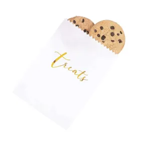 Gold Foil Treat Bags