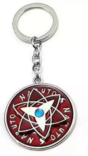 Naruto Anime | Sharingan Spinning Model B | Metal Keychain