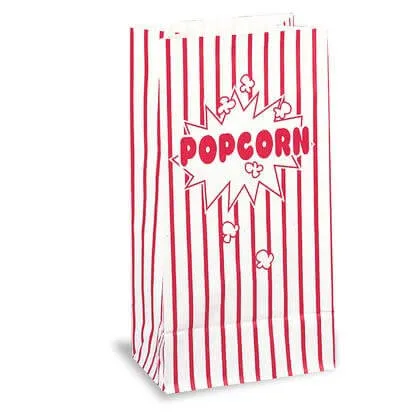 Paper Party Bags -Popcorn