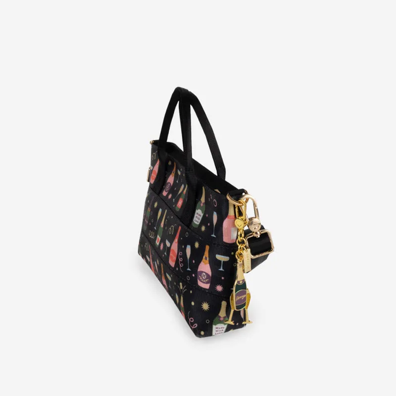 Petite Streamline Tote / Champagne Kisses