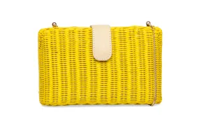 Sen Clutch - Lemon Yellow