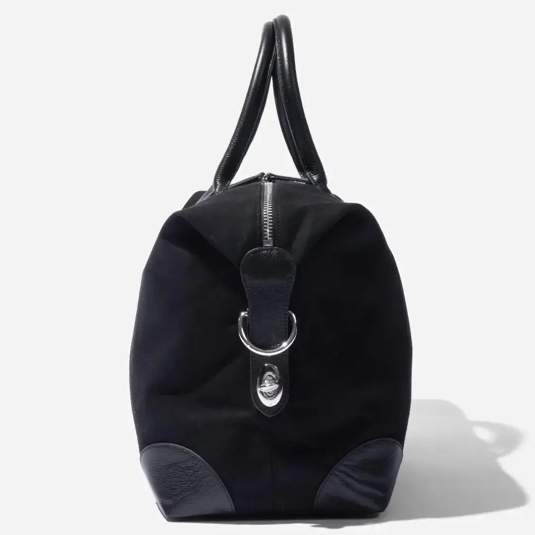 Small Weekend Bag - Black Canvas by Baron