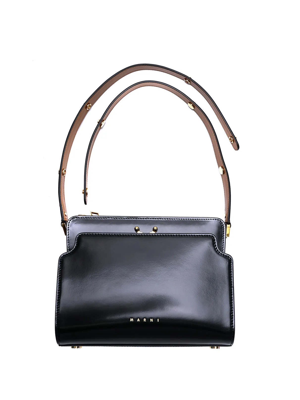 TRUNK REVERSE SHOULDER BAG_BLACK